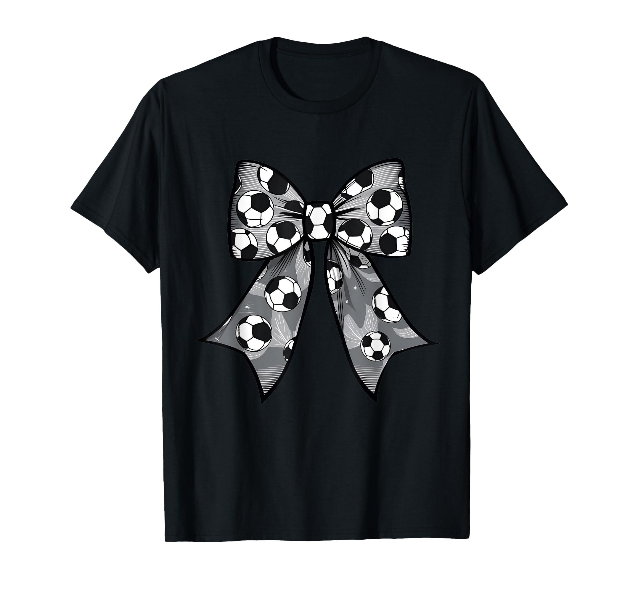 Coquette Bow Soccer Ball Mom Life Game Day T-Shirt - Trendy Graphic Unisex - T-Shirt, Sweatshirt, Hoodie