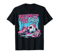 Soccer Drip Ice Cream Dripping Respect T-Shirt - Graphic Print Men Women - T-Shirt, Sweatshirt, Hoodie