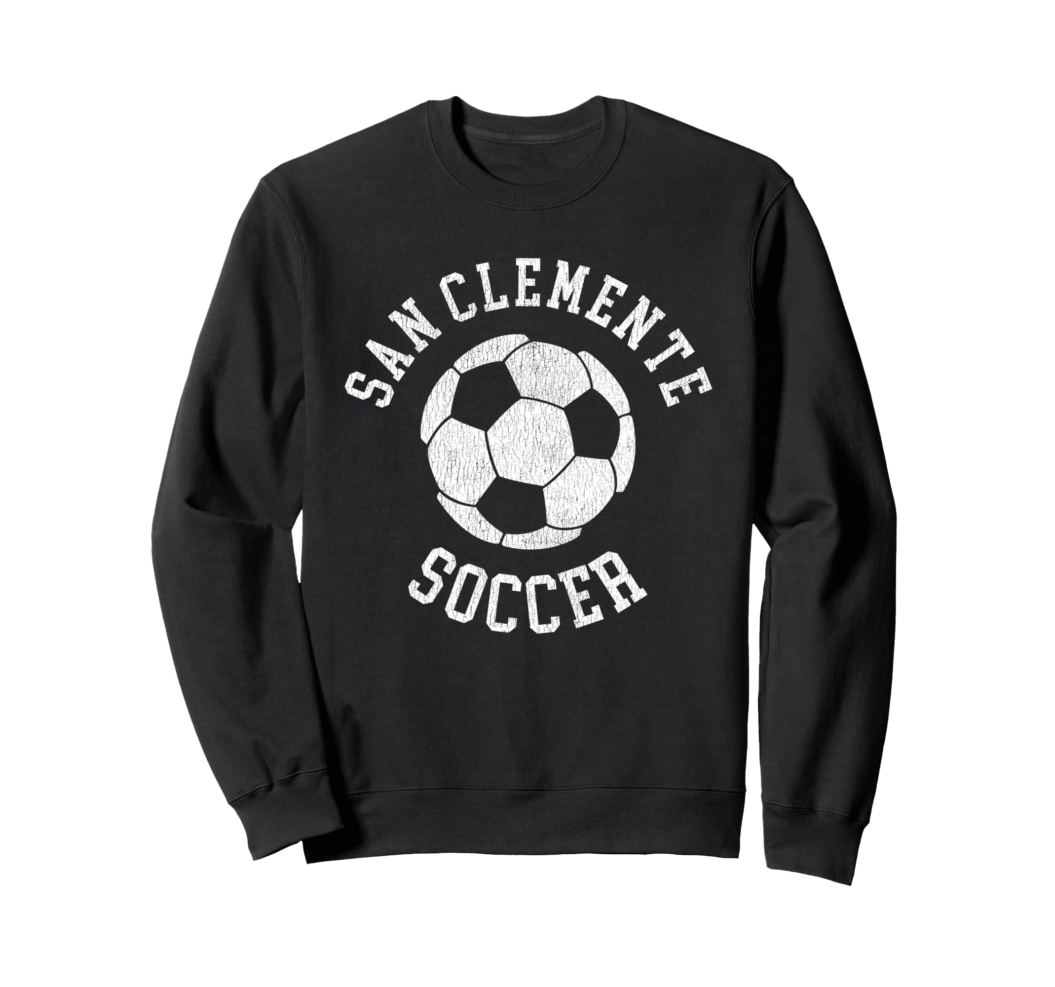 San Clemente Soccer Distressed 90S Sweatshirt - Streetwear Style Unisex - T-Shirt, Sweatshirt, Hoodie