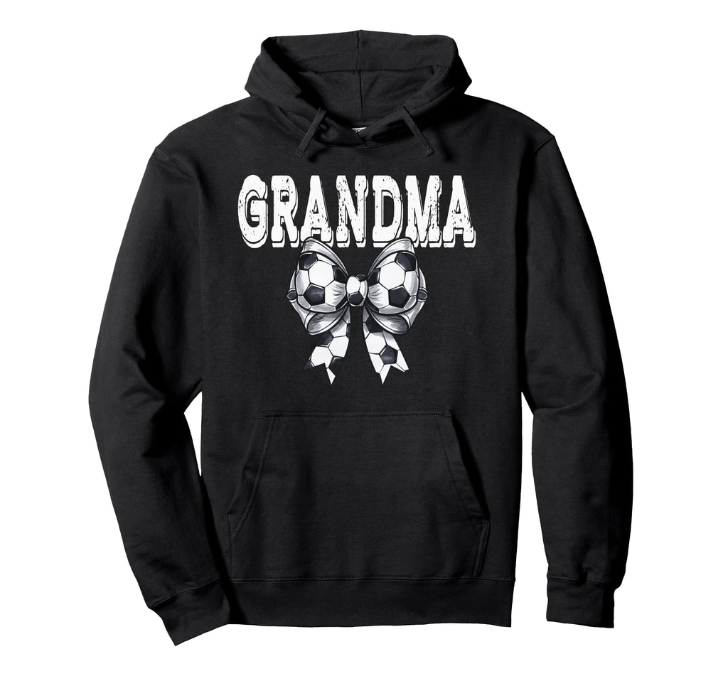 Coquette Soccer Bow Mom Sister Grandma Hoodie - Minimalist Print Men Women - T-Shirt, Sweatshirt, Hoodie