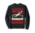 Funny Training Goaltender Goalkeeper Sweatshirt - Graphic Print for Adults - T-Shirt, Sweatshirt, Hoodie