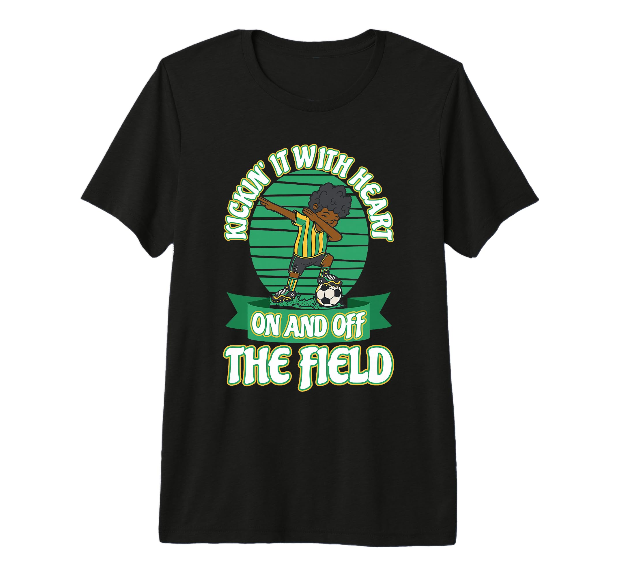 Kickin It Heart And Off Field Sporty T-Shirt - Streetwear Style Unisex - T-Shirt, Sweatshirt, Hoodie
