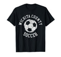 Wichita County Soccer Distressed 90S T-Shirt - Custom Art Print for Adults - T-Shirt, Sweatshirt, Hoodie