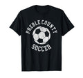 Preble County Soccer Distressed 90S T-Shirt - Novelty Apparel for Adults - T-Shirt, Sweatshirt, Hoodie