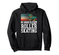 Roller Skating Roller Skater Hoodie - Unique Graphic Unisex - T-Shirt, Sweatshirt, Hoodie