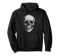 Skull Gothic Punk Rock Fall Distressed Hoodie - Graphic Print Men Women - T-Shirt, Sweatshirt, Hoodie