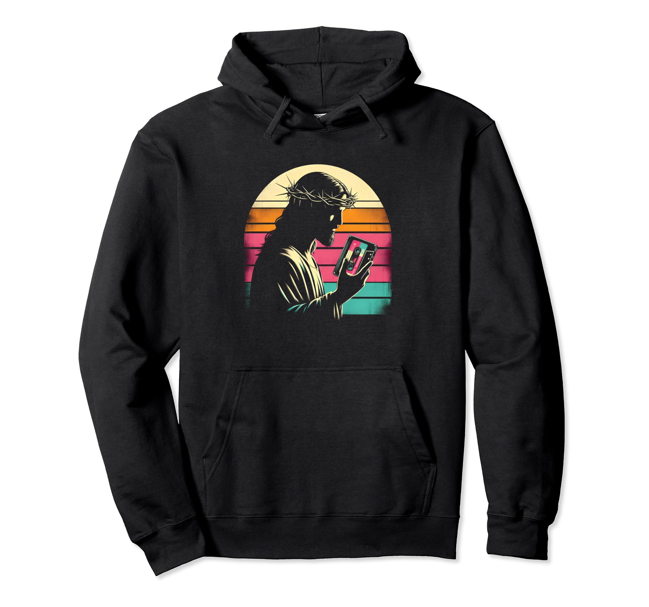 Jesus Cassette Funny Christian Religious Hoodie - Trendy Graphic Unisex - T-Shirt, Sweatshirt, Hoodie