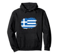 Greek Flag Football Hellenic Soccer Pride Hoodie - Graphic Print Unisex - T-Shirt, Sweatshirt, Hoodie