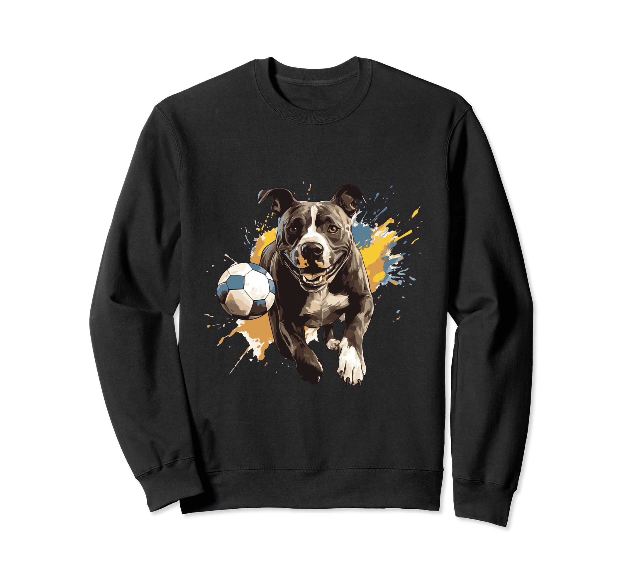 Staffordshire Bull Terrier Dog Sweatshirt - Aesthetic Graphic Men Women - T-Shirt, Sweatshirt, Hoodie