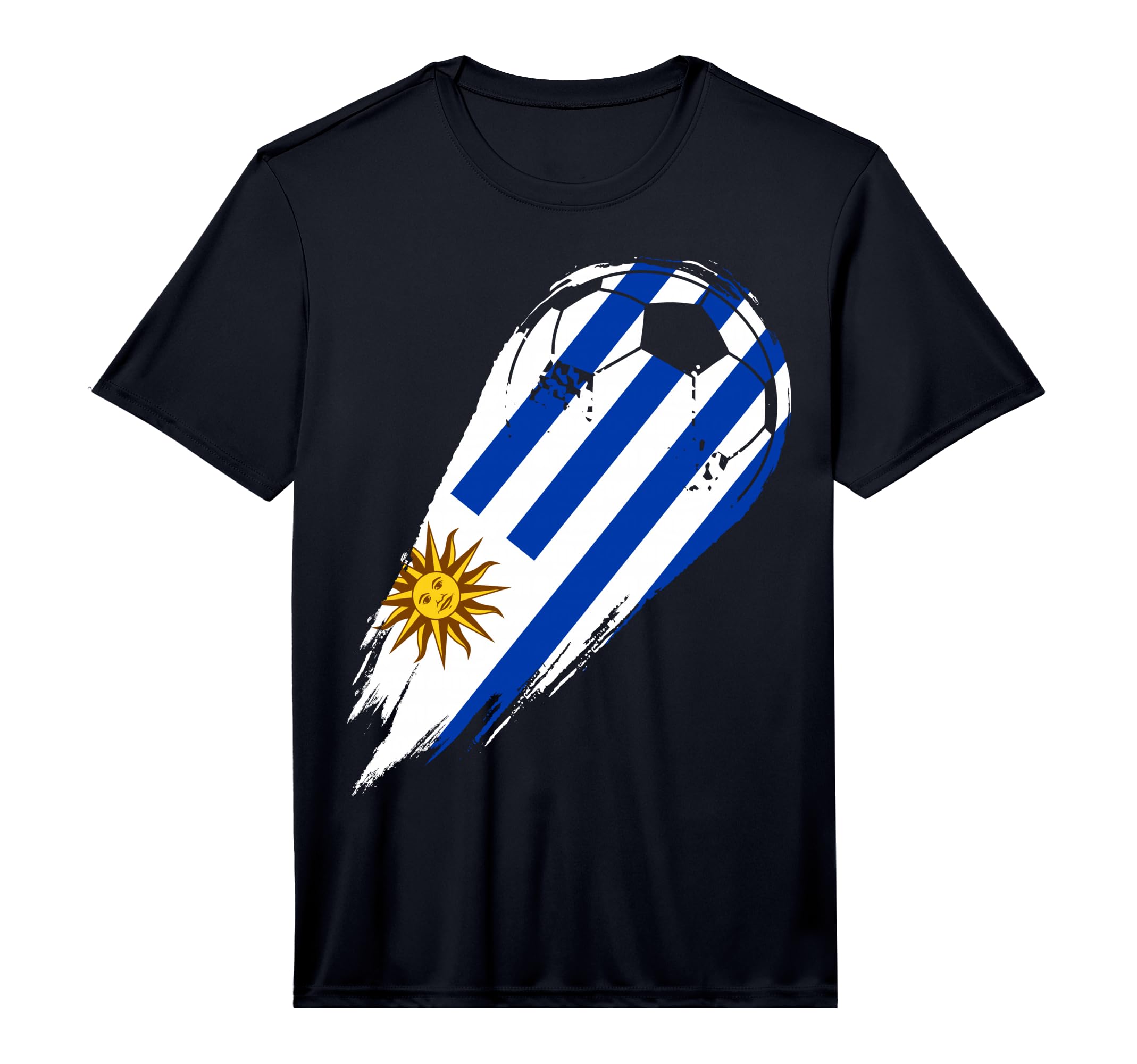 Soccer Flag Patriotic Uruguay T-Shirt - Graphic Print for Adults - T-Shirt, Sweatshirt, Hoodie