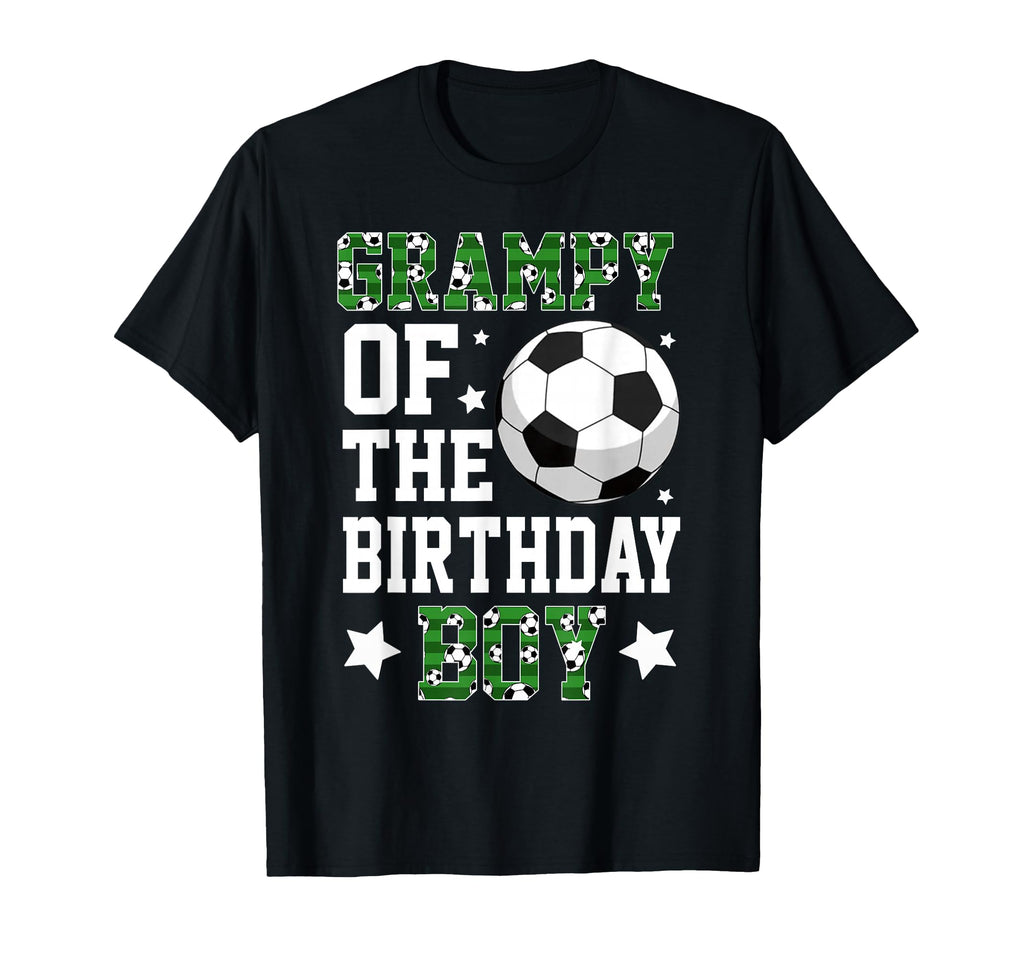 Grampy Birthday Soccer Family Matching T-Shirt - Trendy Graphic for Adults - T-Shirt, Sweatshirt, Hoodie