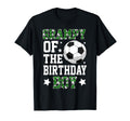 Grampy Birthday Soccer Family Matching T-Shirt - Trendy Graphic for Adults - T-Shirt, Sweatshirt, Hoodie