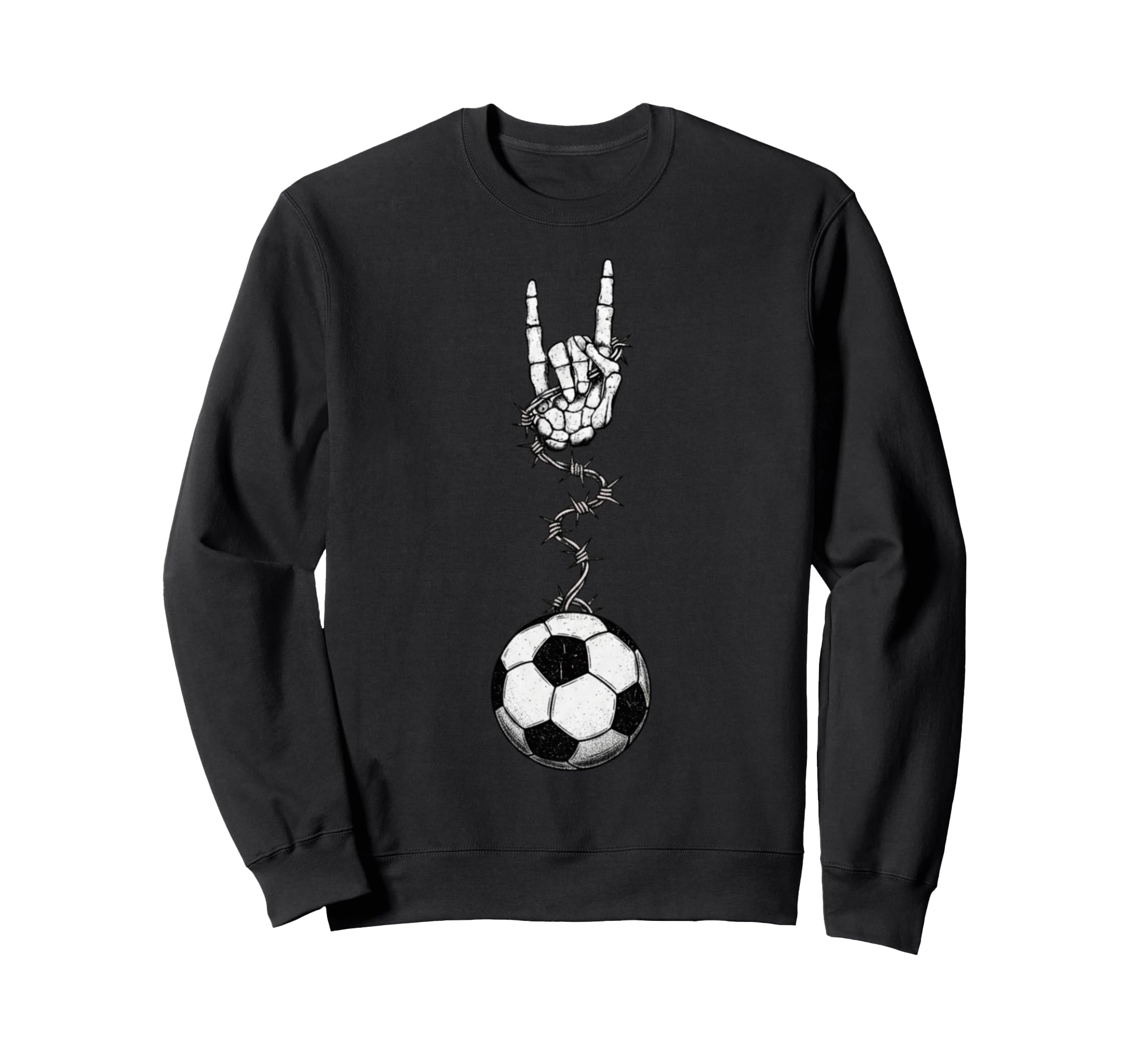 Soccer Player Coach Team 90S Alt Metal Sweatshirt - Custom Art Print Unisex - T-Shirt, Sweatshirt, Hoodie