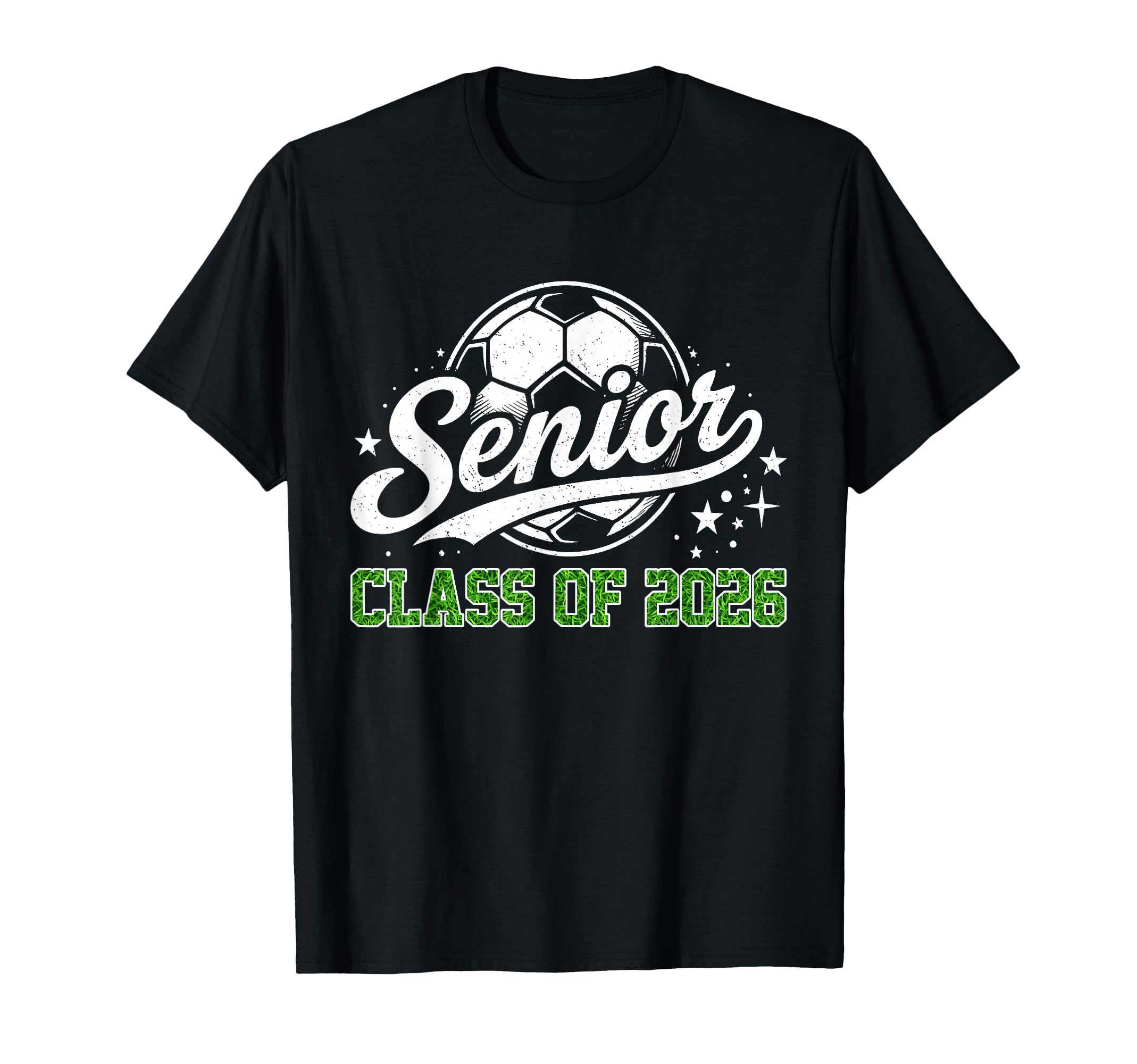 Senior Class 2026 Soccer Graduation T-Shirt - Trendy Graphic Unisex - T-Shirt, Sweatshirt, Hoodie