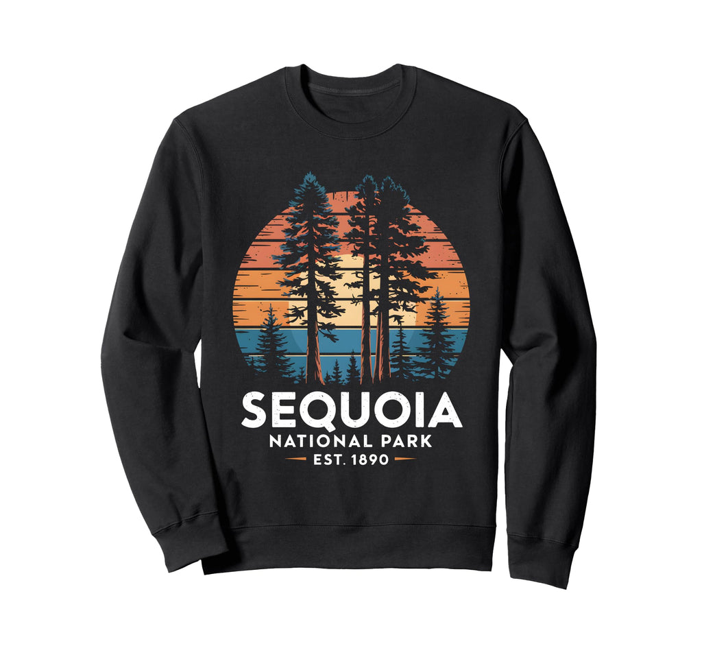 Sequoia National Park 1890 Sweatshirt - Aesthetic Graphic for Adults - T-Shirt, Sweatshirt, Hoodie