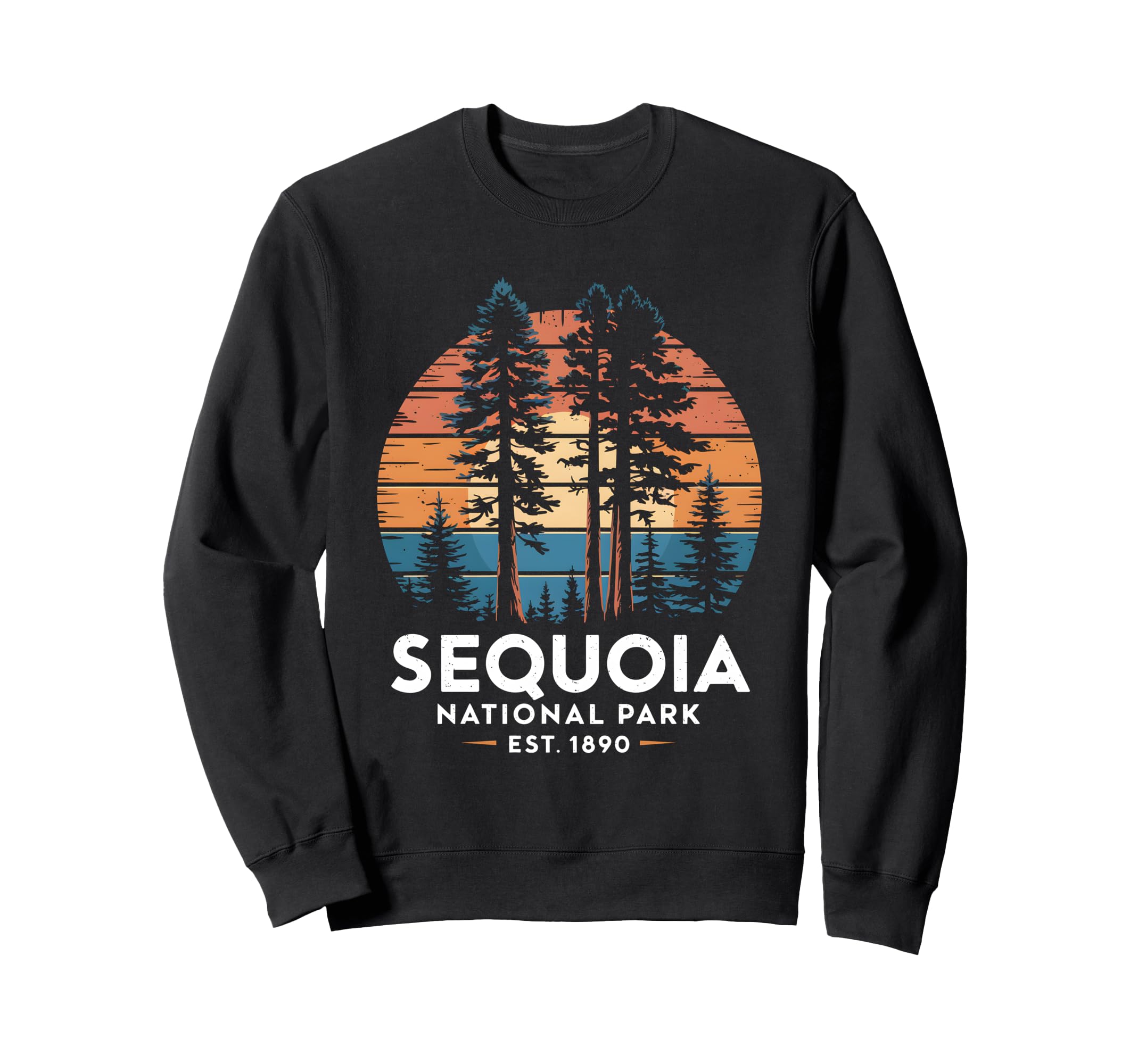 Sequoia National Park 1890 Sweatshirt - Aesthetic Graphic for Adults - T-Shirt, Sweatshirt, Hoodie
