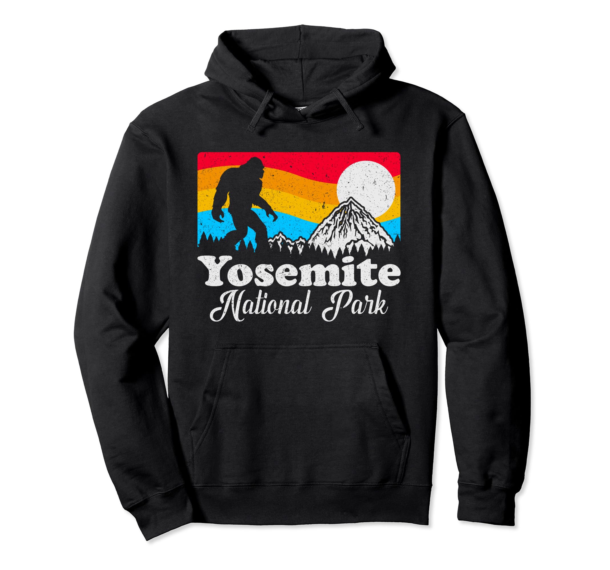 Yosemite National Park Hoodie - Custom Art Print Unisex - T-Shirt, Sweatshirt, Hoodie