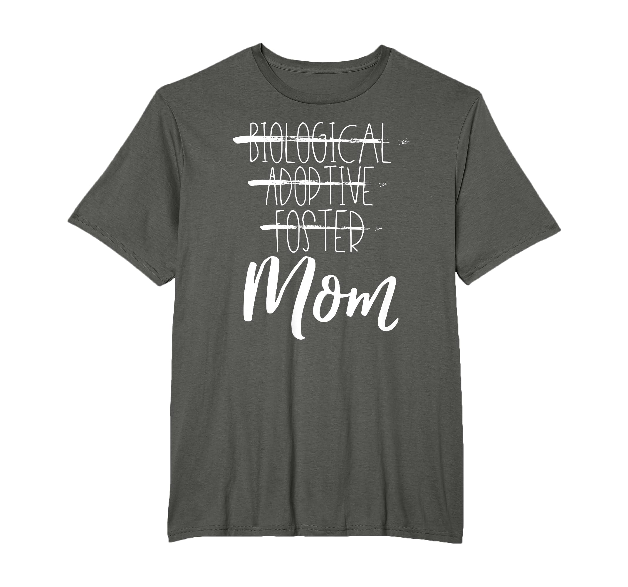Not Biological Adoptive Foster Just T-Shirt - Custom Art Print Men Women - T-Shirt, Sweatshirt, Hoodie