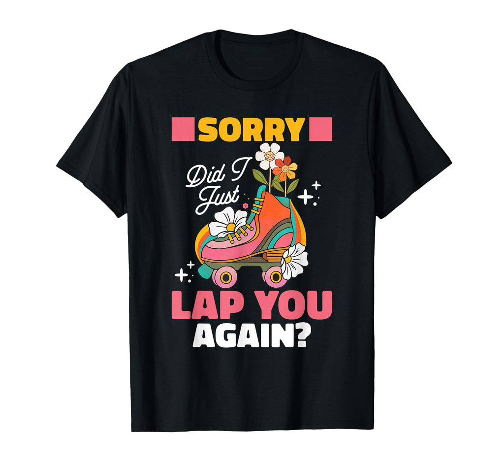 Roller Derby Skate Colorful Roller T-Shirt - Graphic Print Men Women - T-Shirt, Sweatshirt, Hoodie