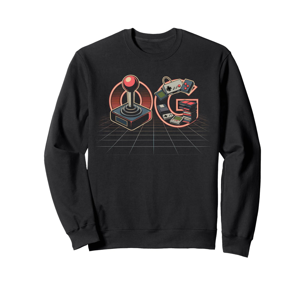 Old School Og Hip Hop Vinyl Cds Tapes Sweatshirt - Streetwear Style Unisex - T-Shirt, Sweatshirt, Hoodie