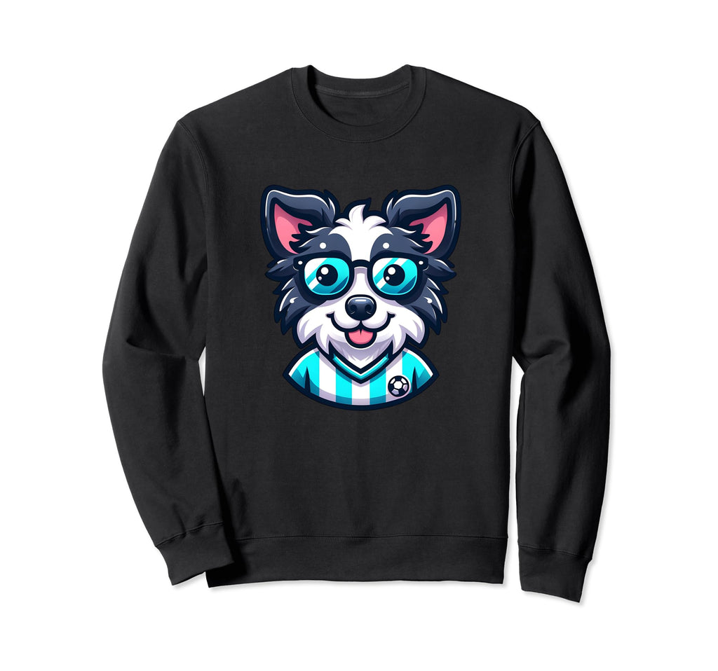 Border Collie Soccer Fan Pet Sweatshirt - Aesthetic Graphic Unisex - T-Shirt, Sweatshirt, Hoodie