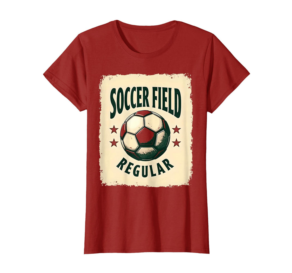 Soccer Mom Field Regular T-Shirt - Trendy Graphic Unisex - T-Shirt, Sweatshirt, Hoodie