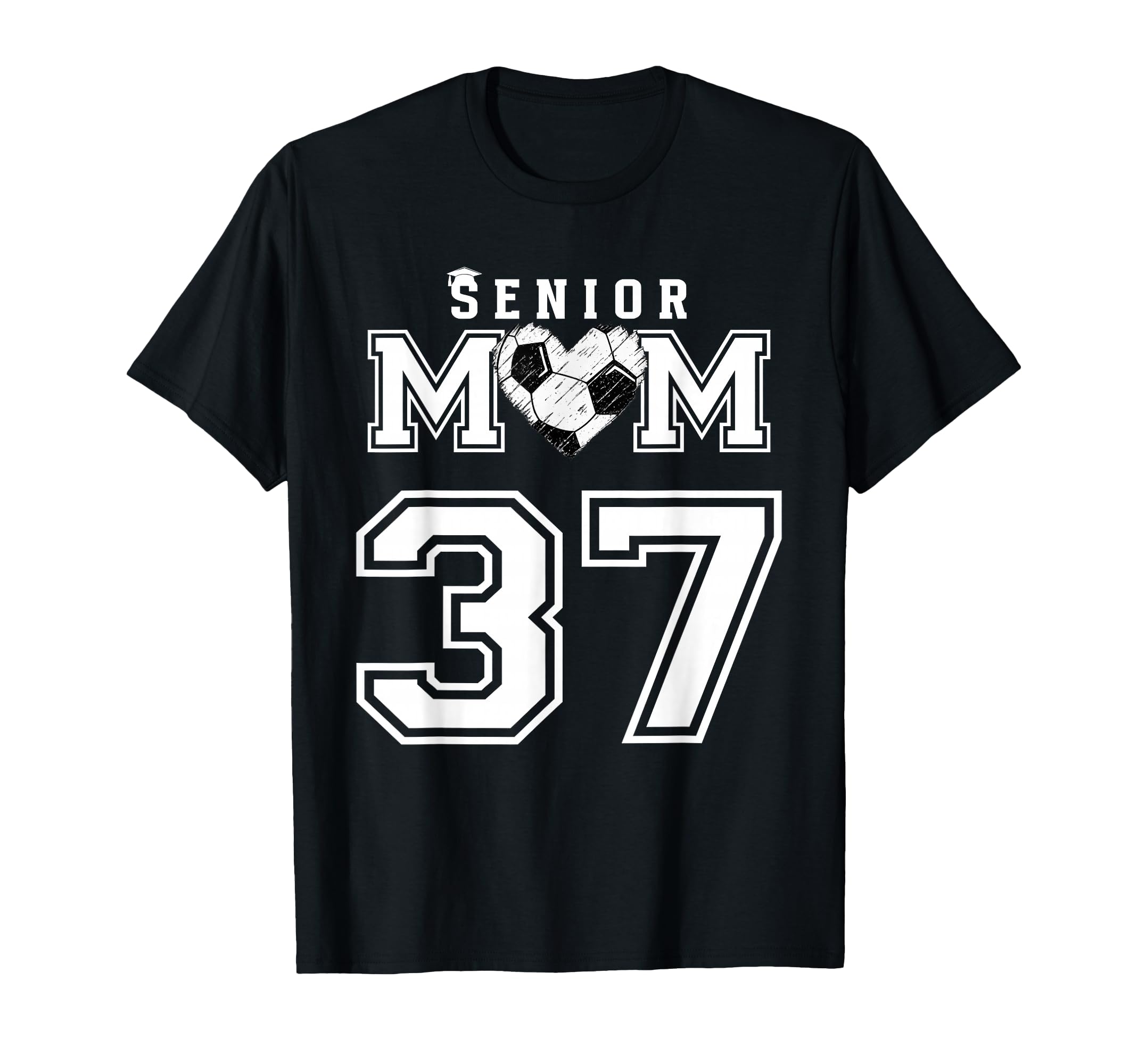 Proud Senior Soccer Mom Custom Jersey T-Shirt - Trendy Graphic Unisex - T-Shirt, Sweatshirt, Hoodie