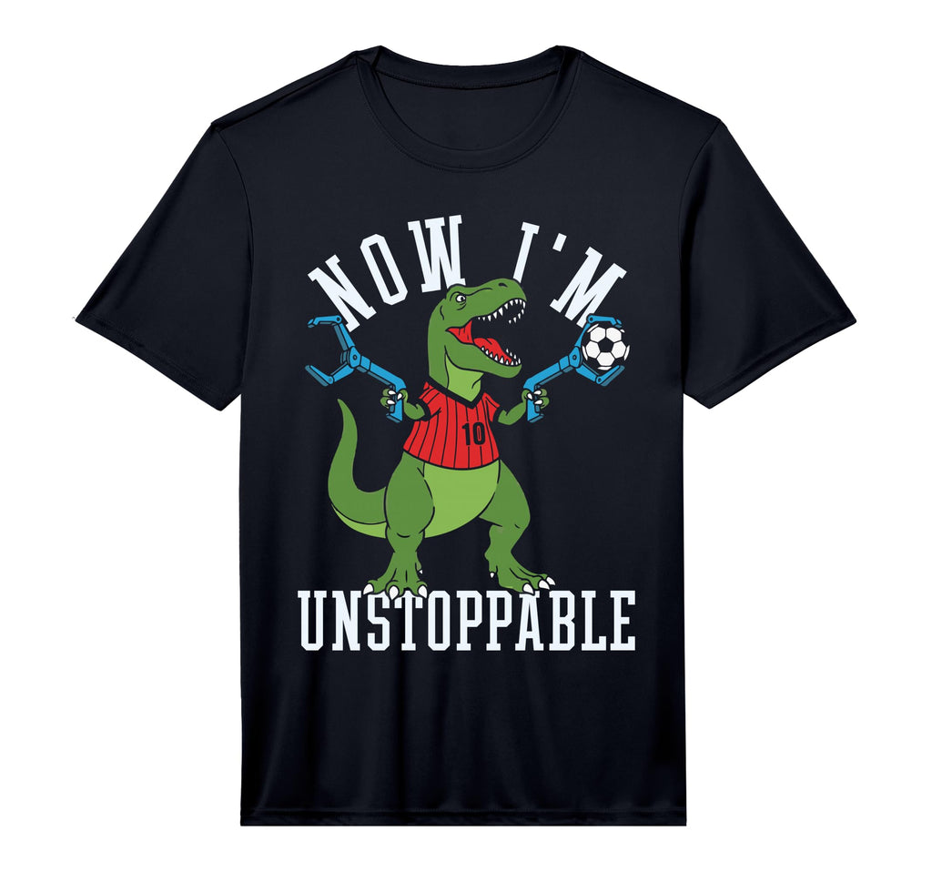 Now Im Unstoppable Funny T Rex T-Shirt - Minimalist Print for Adults - T-Shirt, Sweatshirt, Hoodie