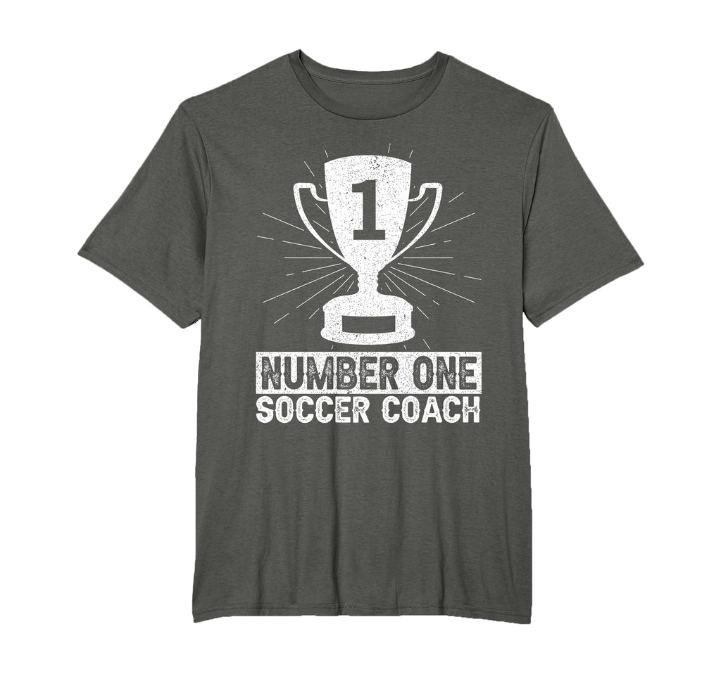 Number One Soccer Coach Head Trainer T-Shirt - Unique Graphic Unisex - T-Shirt, Sweatshirt, Hoodie