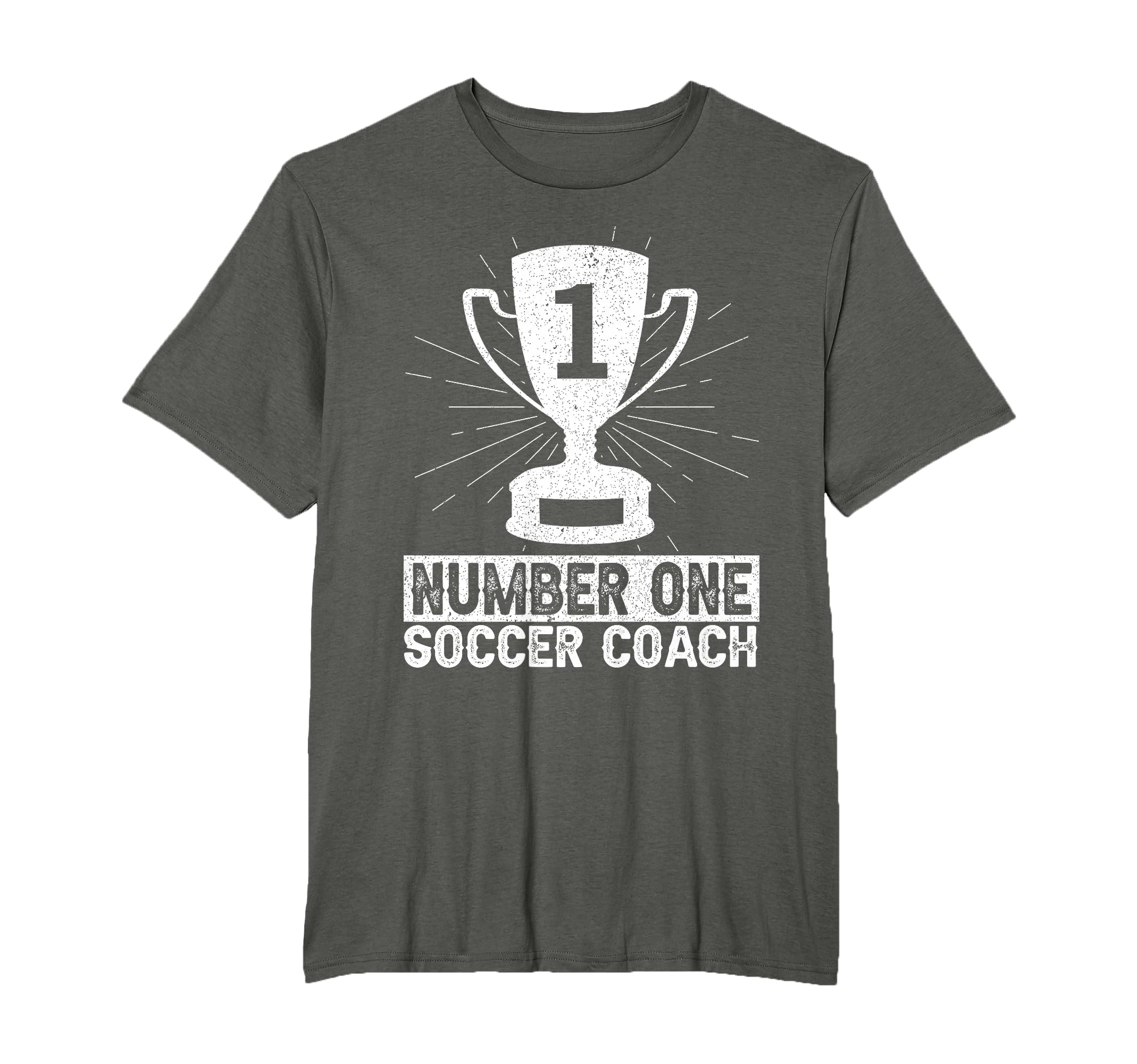 Number One Soccer Coach Head Trainer T-Shirt - Unique Graphic Unisex - T-Shirt, Sweatshirt, Hoodie