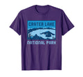 Crater Lake National Park Oregon T-Shirt - Minimalist Print for Adults - T-Shirt, Sweatshirt, Hoodie