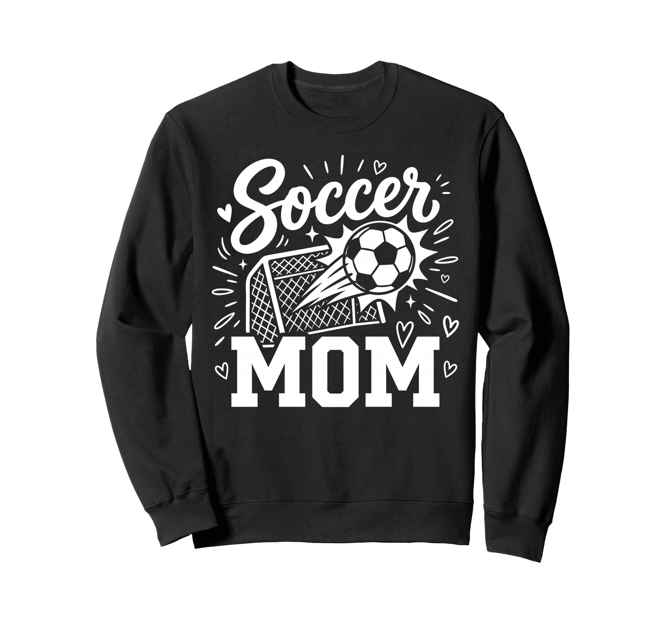 Soccer Mom Family Mothers Day Mom Sweatshirt - Graphic Print for Adults - T-Shirt, Sweatshirt, Hoodie