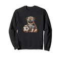 Pug Dog Soccer Champion Fan Sweatshirt - Unique Graphic for Adults - T-Shirt, Sweatshirt, Hoodie