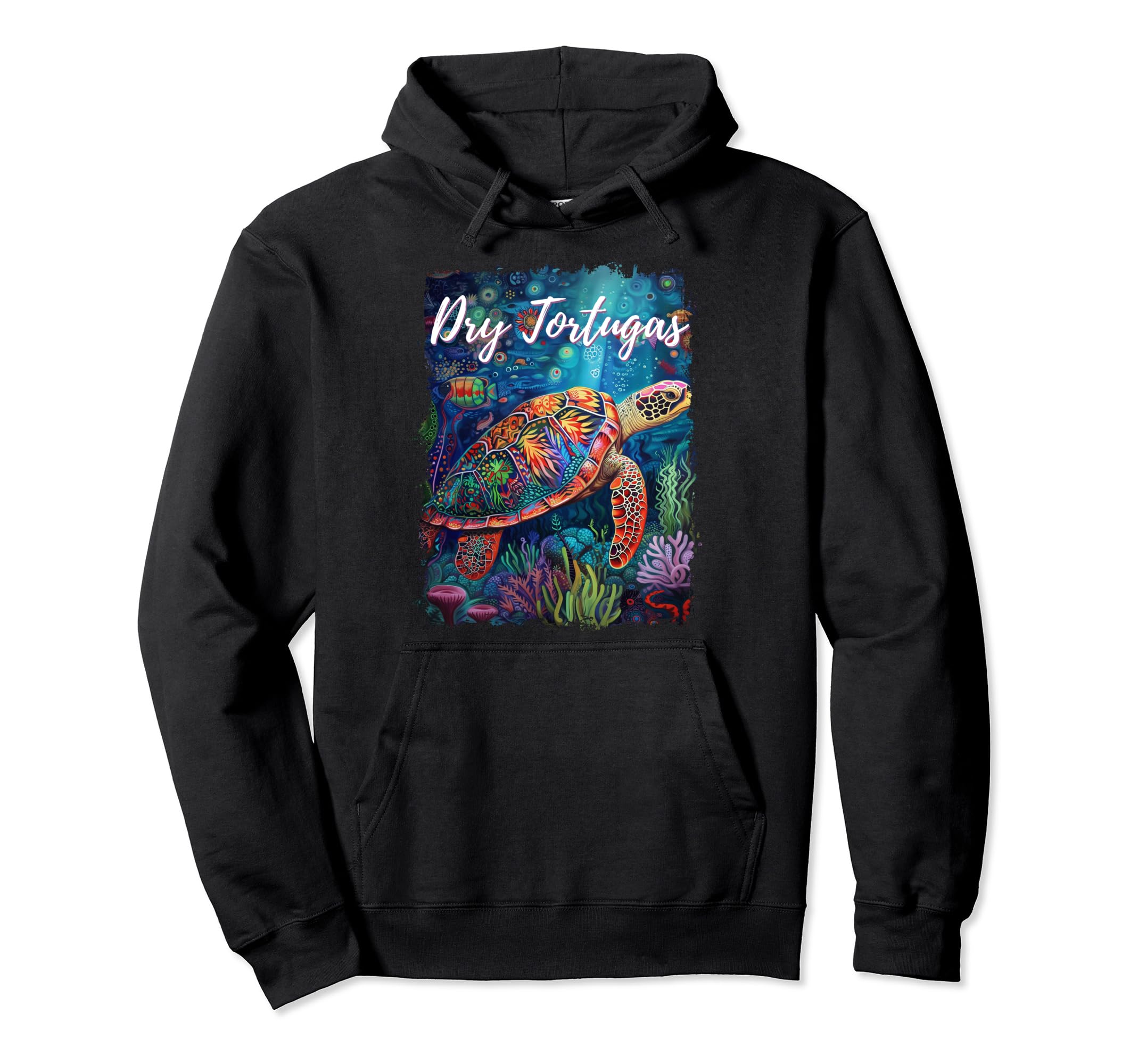 Dry Tortugas National Park Beach Hoodie - Custom Art Print for Adults - T-Shirt, Sweatshirt, Hoodie
