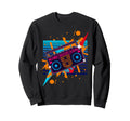 Boombox Radio Old School Hip Hop Sweatshirt - Streetwear Style Men Women - T-Shirt, Sweatshirt, Hoodie