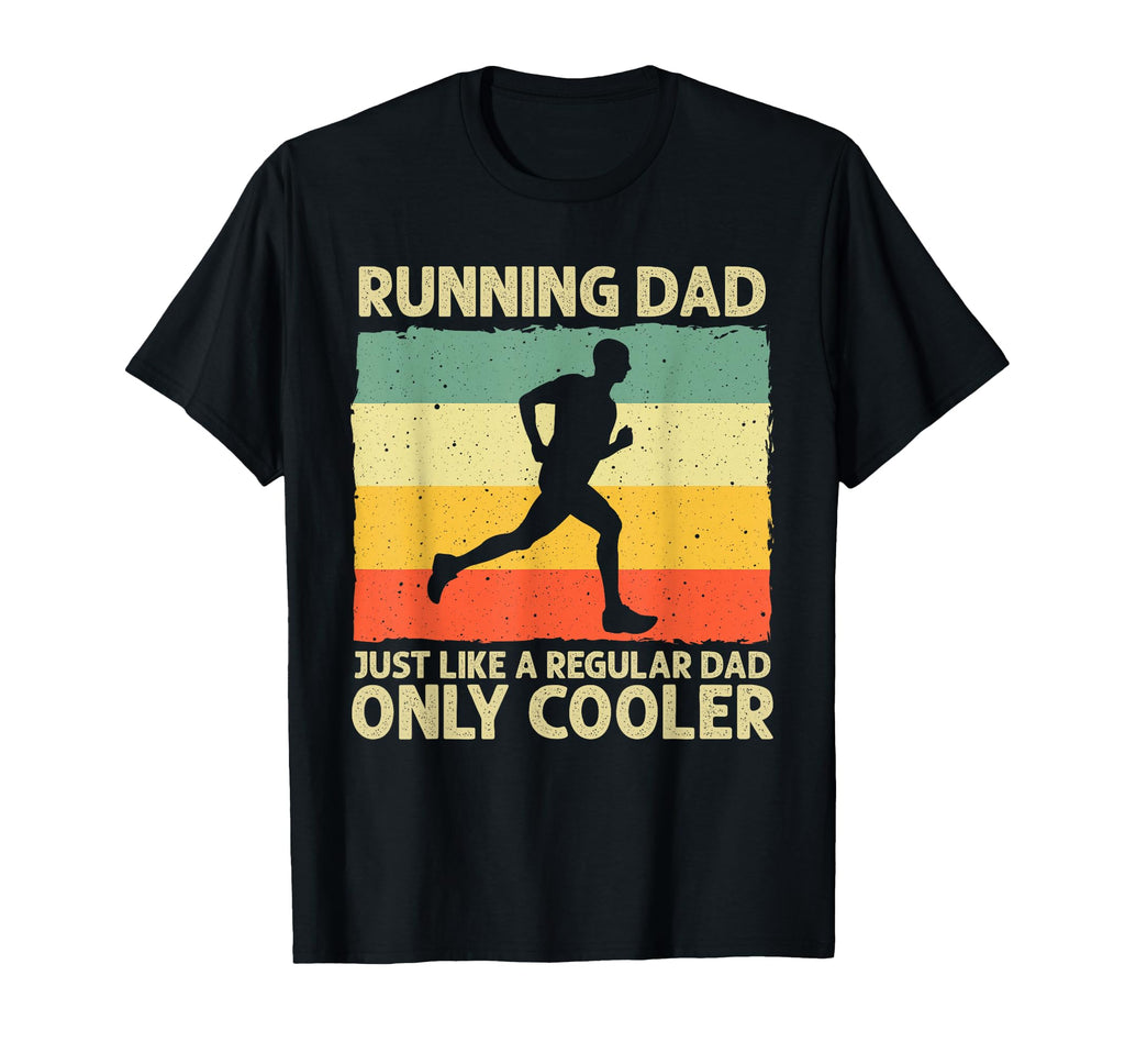 Funny Running Dad Marathon Runner Coach T-Shirt - Custom Art Print Unisex - T-Shirt, Sweatshirt, Hoodie