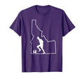 Idaho Map Soccer Player Gift Idaho T-Shirt - Fun Novelty Design Men Women - T-Shirt, Sweatshirt, Hoodie