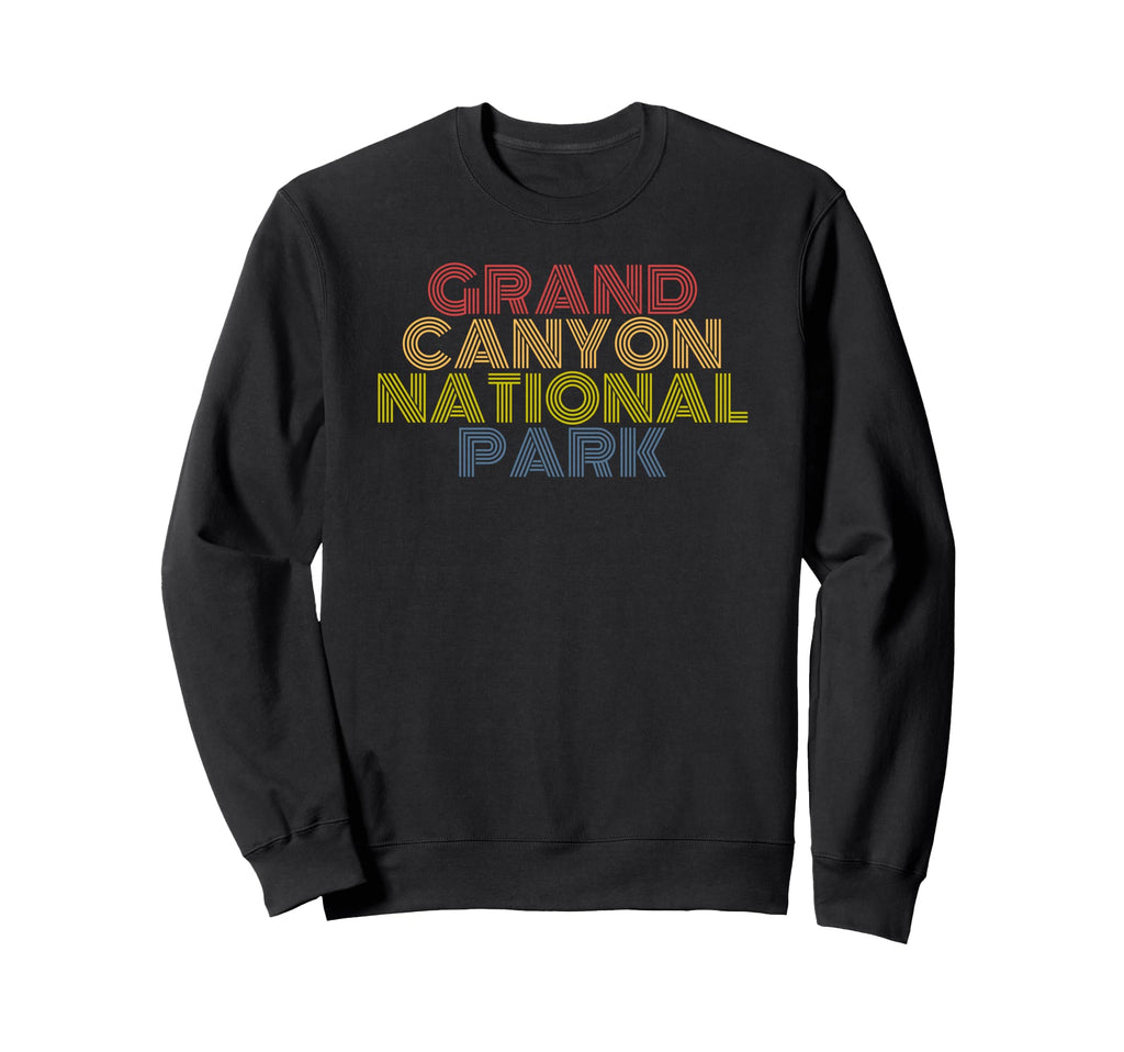 Grand Canyon National Park 70S Sweatshirt - Minimalist Print Unisex - T-Shirt, Sweatshirt, Hoodie