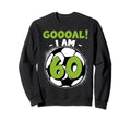 60 Year Old Birthday Soccer Themed Sweatshirt - Unique Graphic Men Women - T-Shirt, Sweatshirt, Hoodie