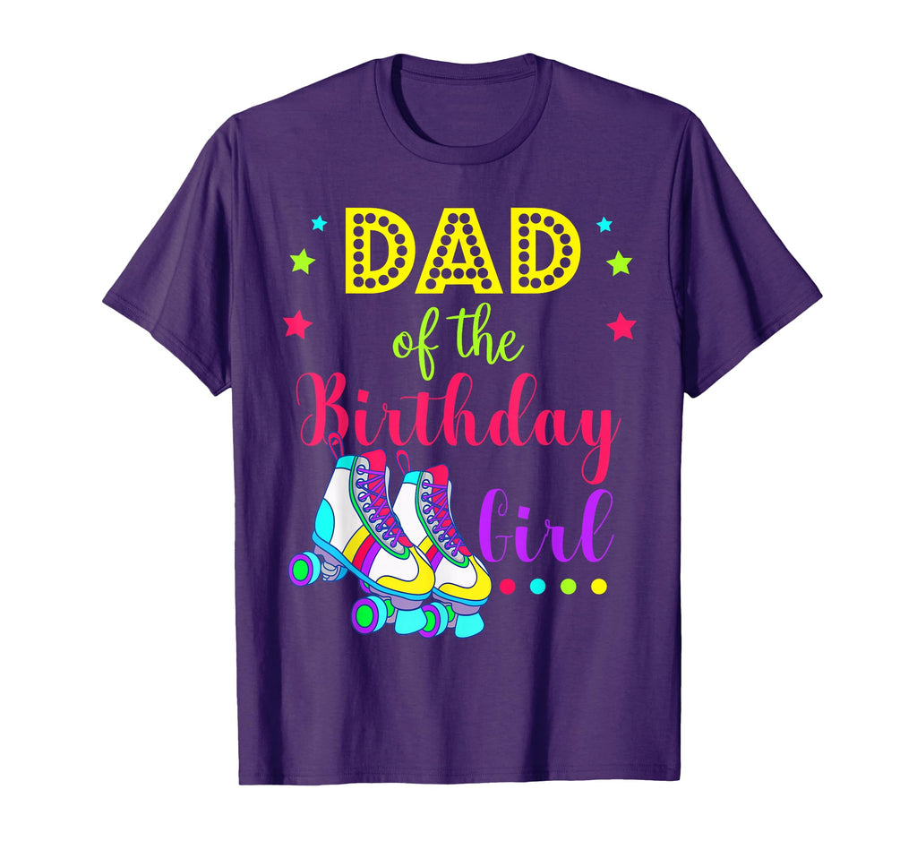 Lets Roll Dad Birthday Roller Skate T-Shirt - Trendy Graphic Men Women - T-Shirt, Sweatshirt, Hoodie