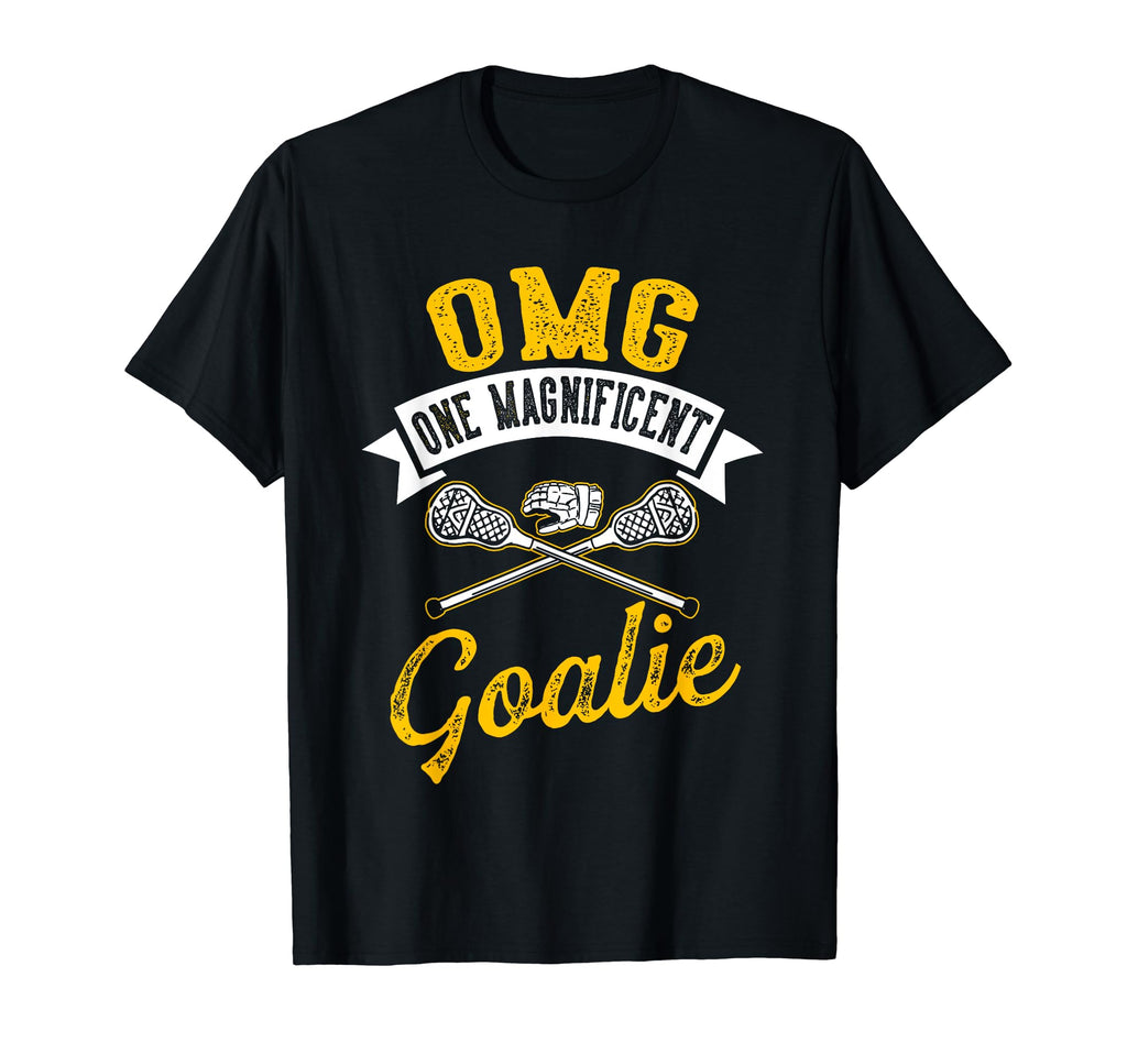 Funny Goalkeeper Lacrosse Lax Goalie T-Shirt - Custom Art Print Men Women - T-Shirt, Sweatshirt, Hoodie