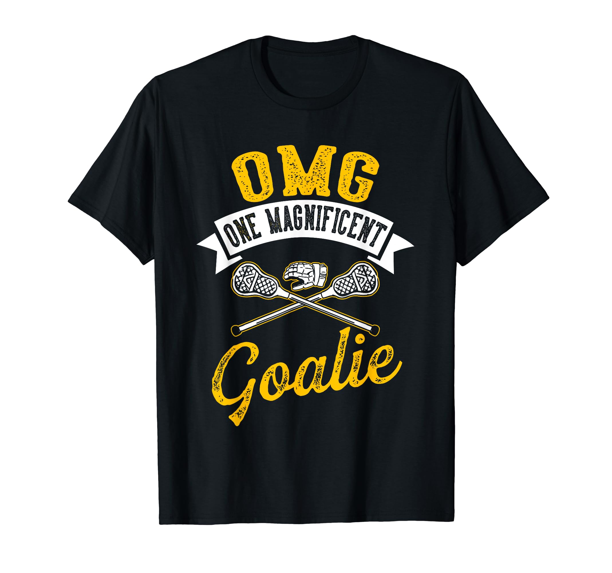 Funny Goalkeeper Lacrosse Lax Goalie T-Shirt - Custom Art Print Men Women - T-Shirt, Sweatshirt, Hoodie
