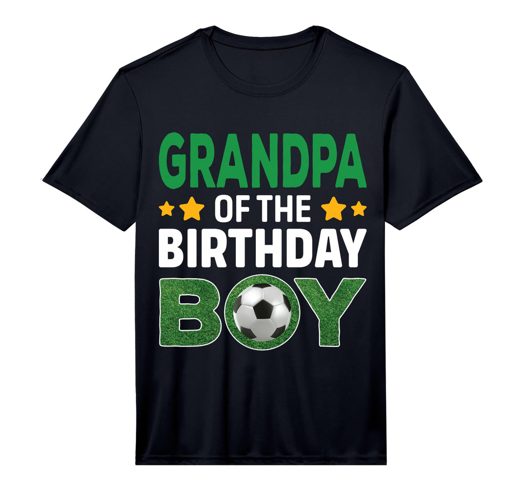 Grandpa Birthday Soccer Birthday T-Shirt - Fun Novelty Design for Adults - T-Shirt, Sweatshirt, Hoodie