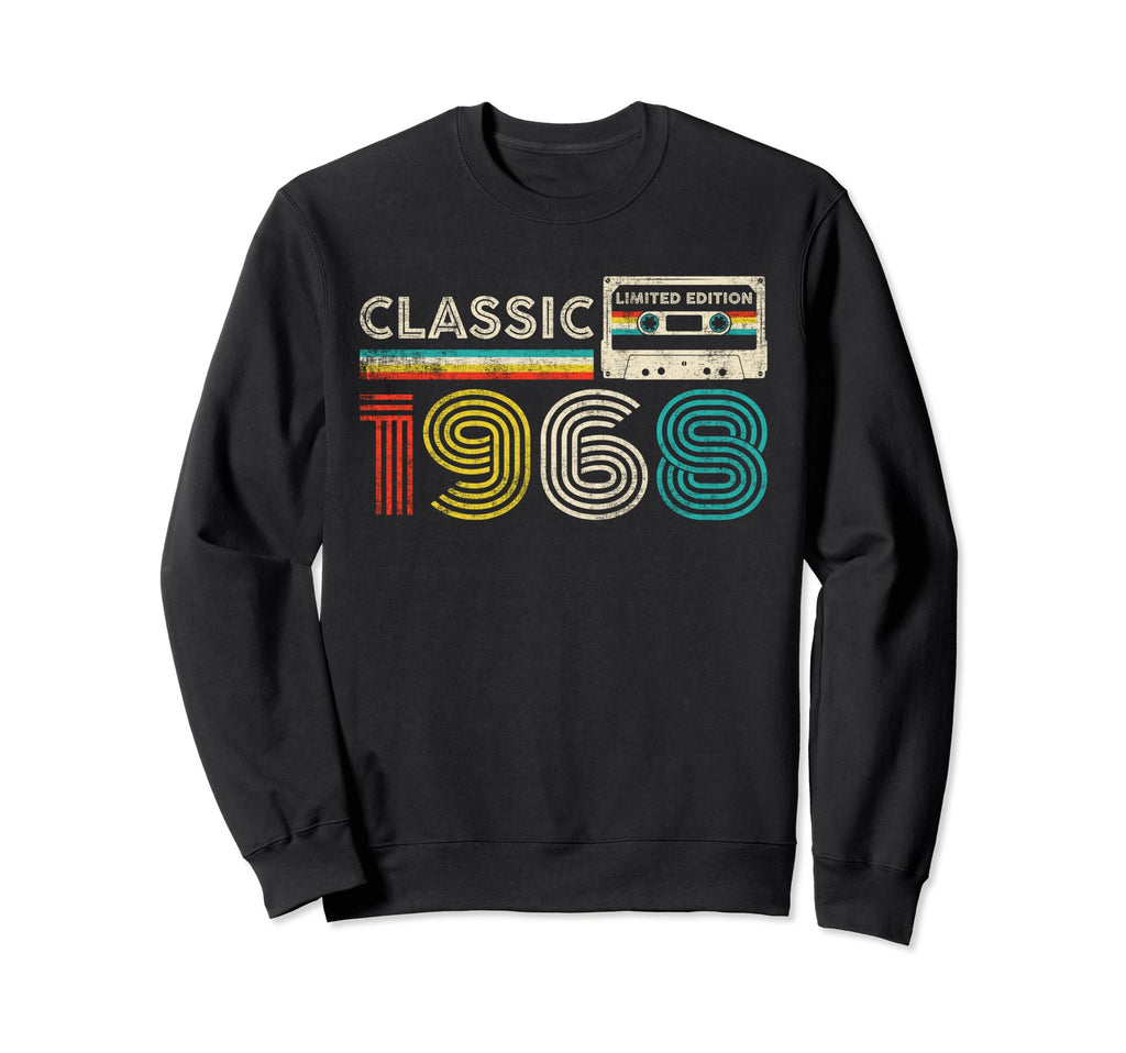 1968 Birthday 1968 Cassette Tape Sweatshirt - Graphic Print for Adults - T-Shirt, Sweatshirt, Hoodie