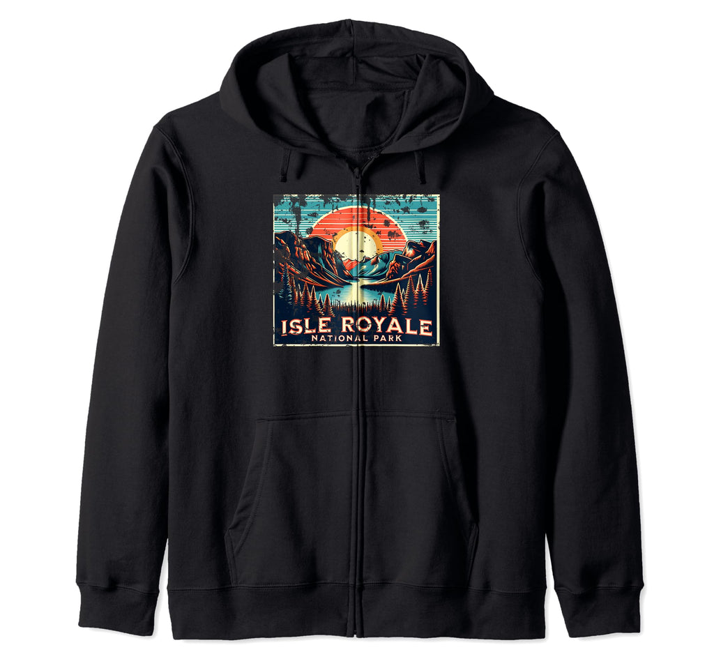 Isle Royale National Park Michigan Usa T-Shirt - Graphic Print for Adults - T-Shirt, Sweatshirt, Hoodie