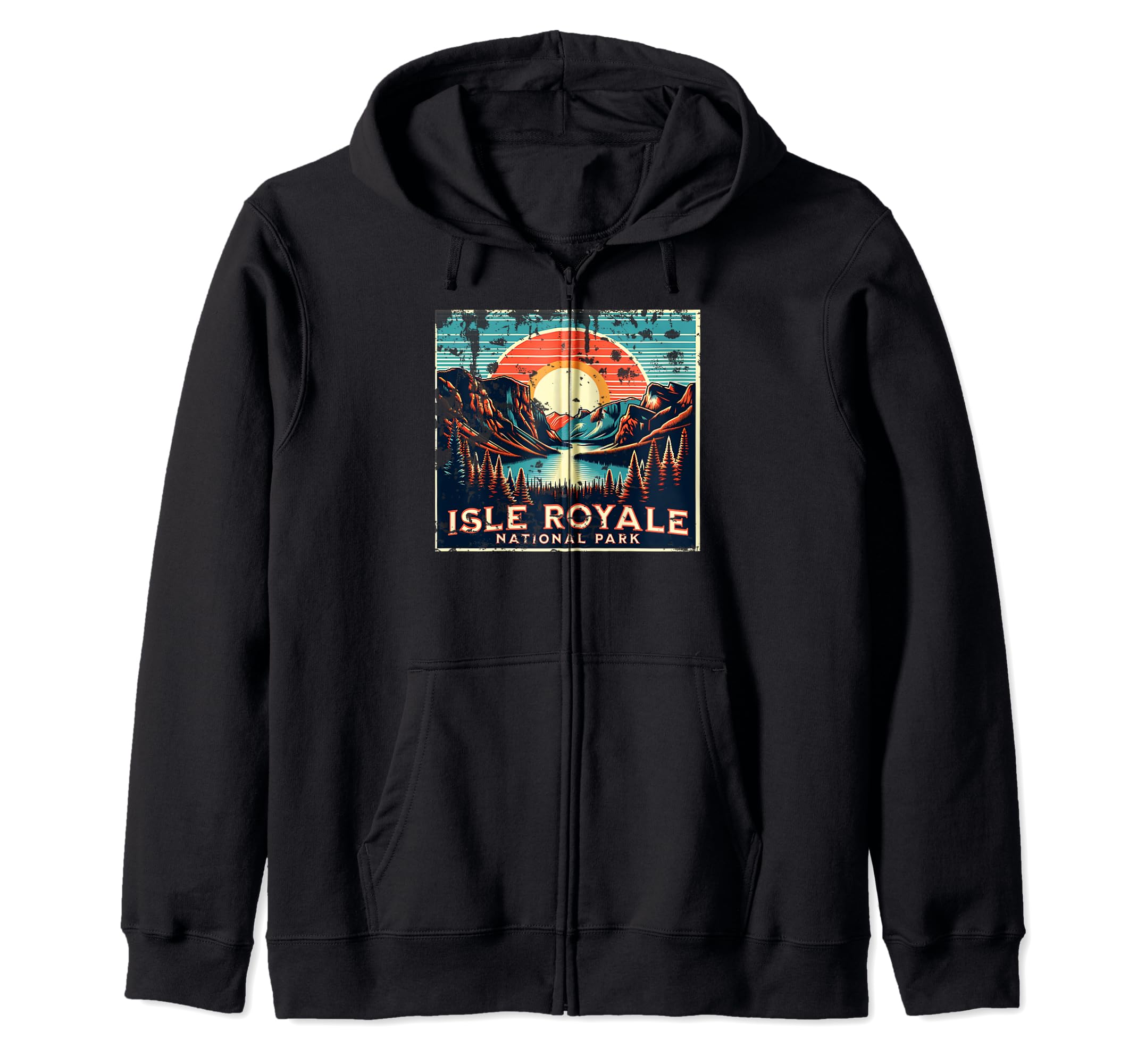 Isle Royale National Park Michigan Usa T-Shirt - Graphic Print for Adults - T-Shirt, Sweatshirt, Hoodie
