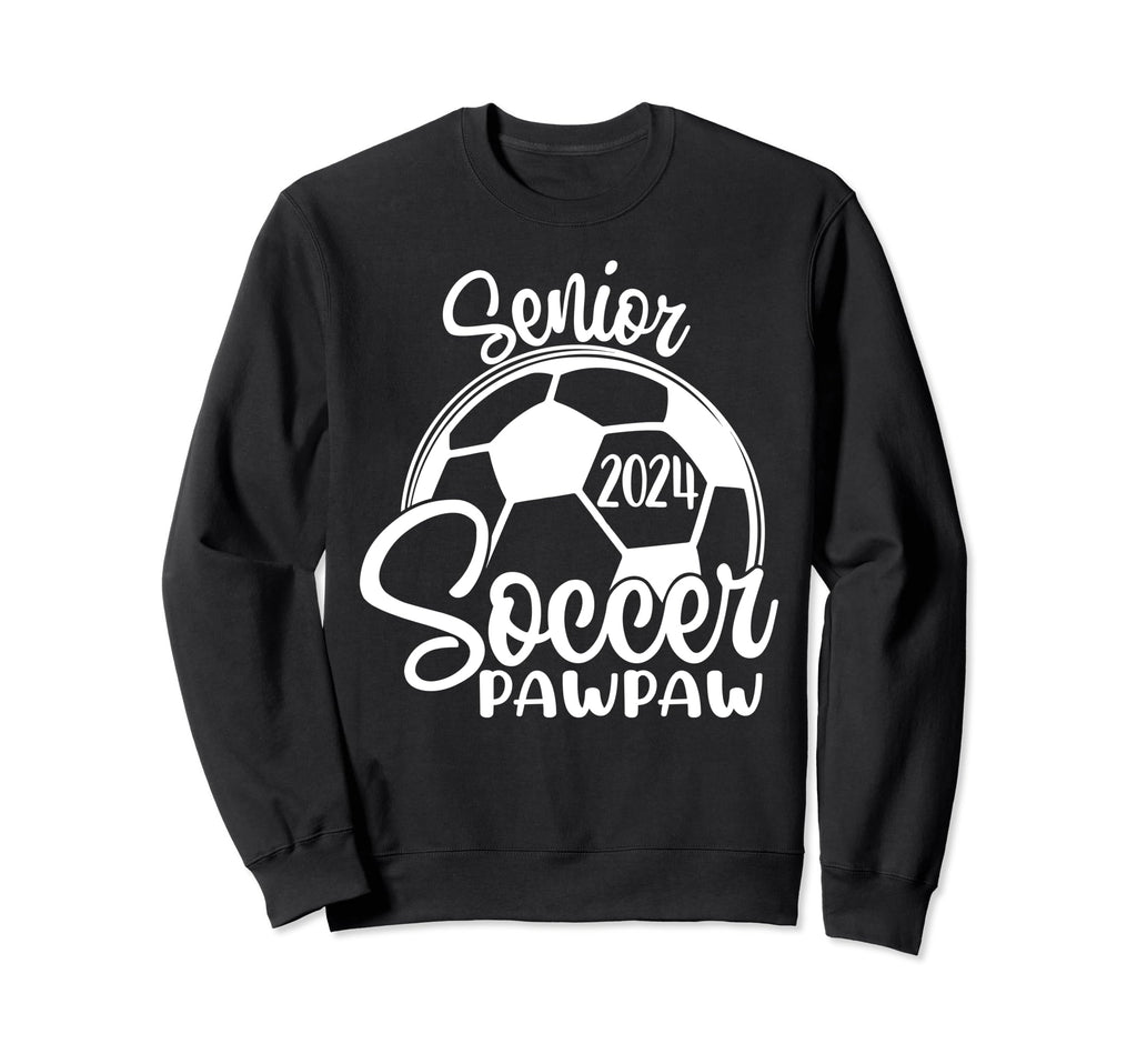 Senior Soccer Pawpaw 2024 Sweatshirt - Casual Everyday Wear for Adults - T-Shirt, Sweatshirt, Hoodie