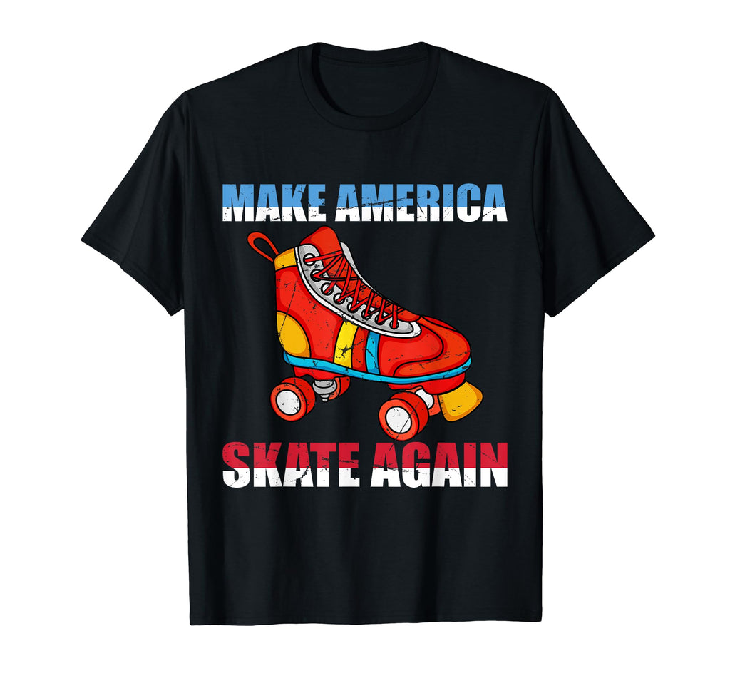 80S Rollerskates Roller Skating Disco T-Shirt - Streetwear Style Men Women - T-Shirt, Sweatshirt, Hoodie