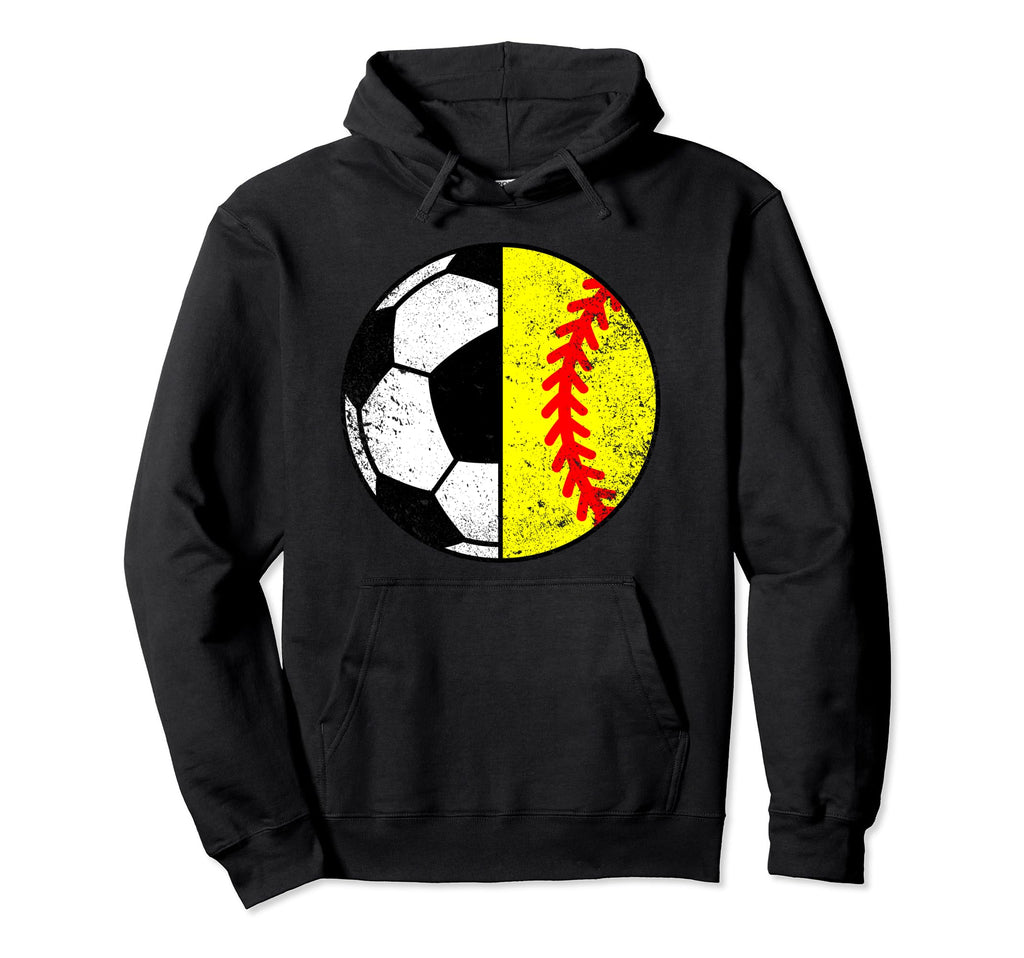 Soccer Softball Player Funny Soccer Hoodie - Aesthetic Graphic for Adults - T-Shirt, Sweatshirt, Hoodie
