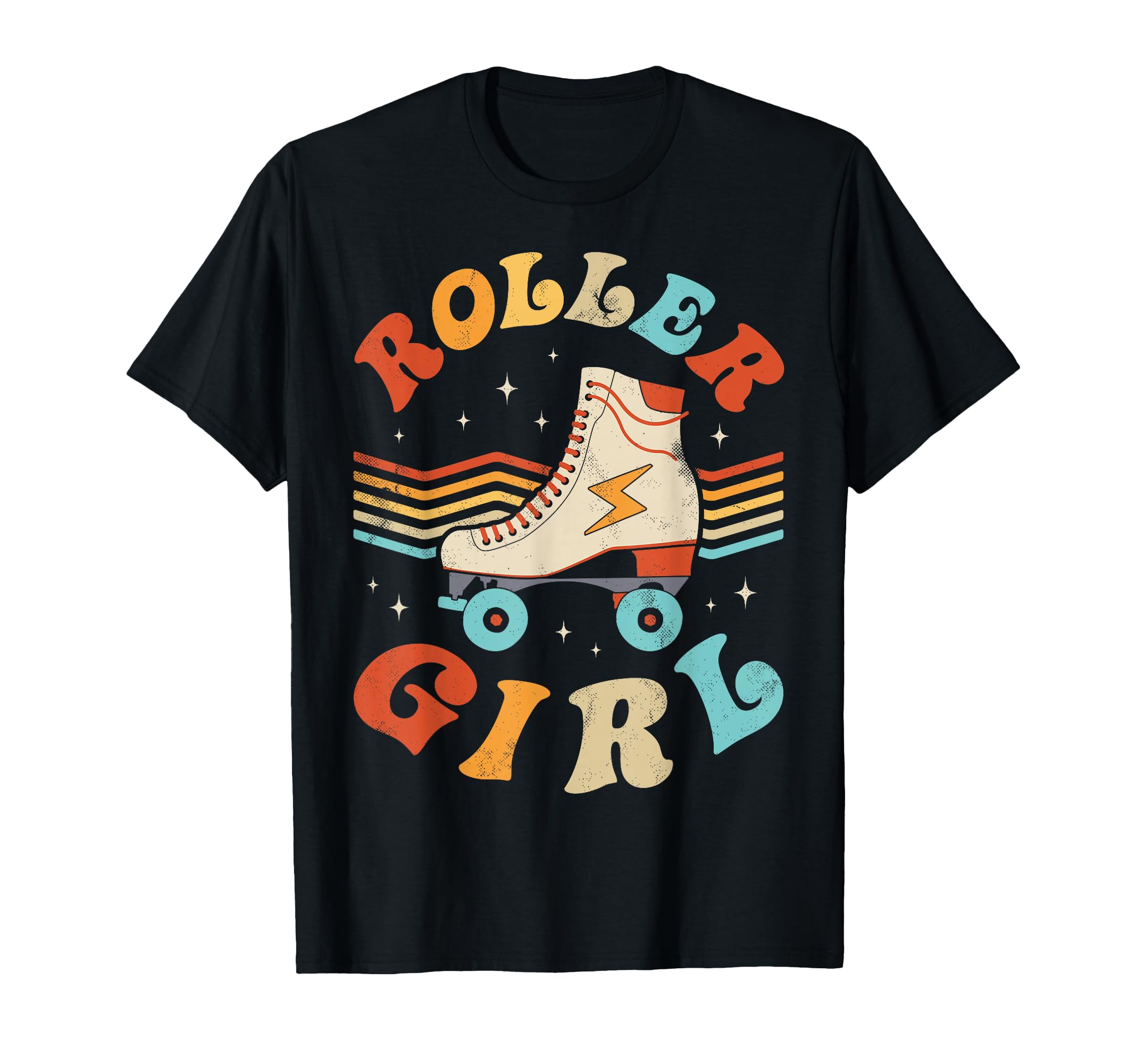 Roller Skater Skating 70S 80S Skates T-Shirt - Graphic Print for Adults - T-Shirt, Sweatshirt, Hoodie